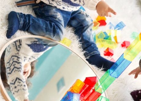 Pedagogía Reggio Emilia espejo-para-construcciones