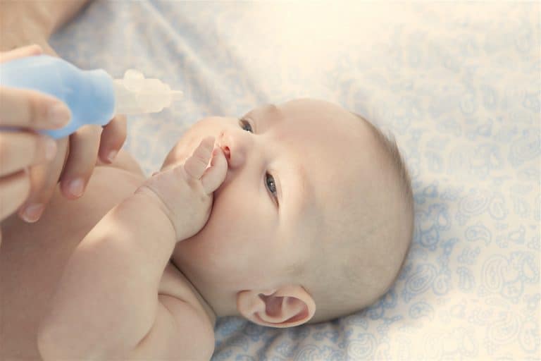Mocos en bebés, ¿cuándo aspirarlos?