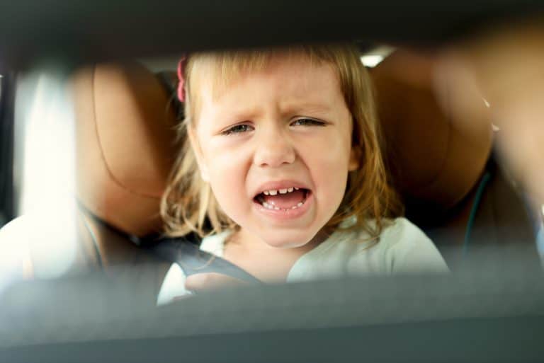 ir sola bebé coche Estrés y seguridad en el coche