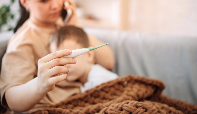 Enterovirus en niños