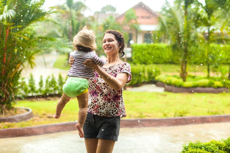 lluvia y niños Qué hacer con lluvia y niños