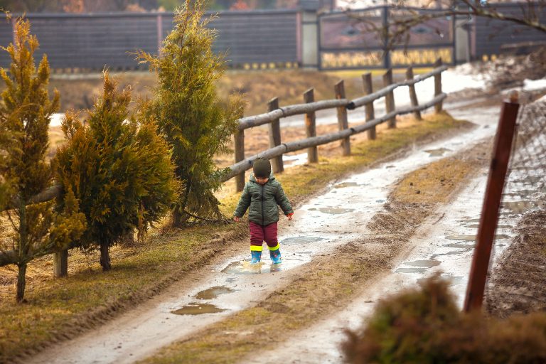 lluvia y niños Qué hacer con lluvia y niños