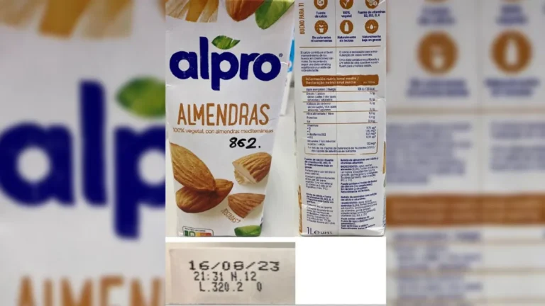 Alerta AESAN leche y gluten