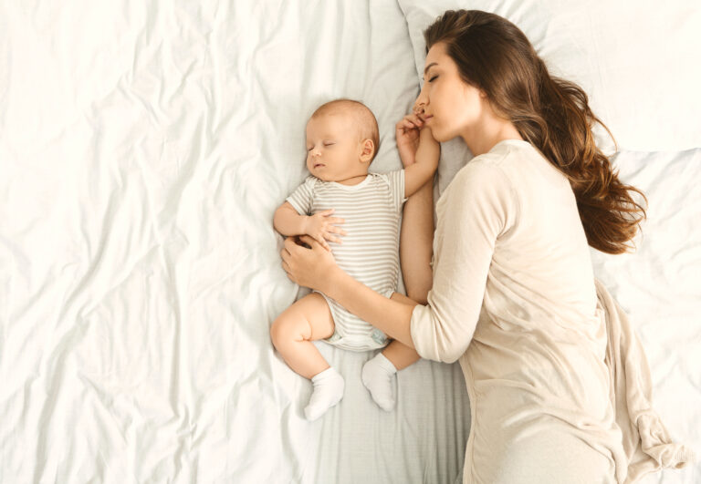 Patrones de sueño de la madre y el bebé