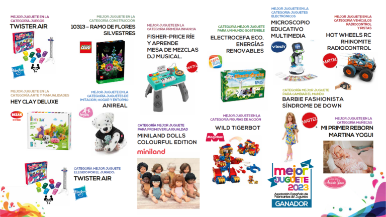 Regalos Navidad: Premios a los mejores juguetes 2023